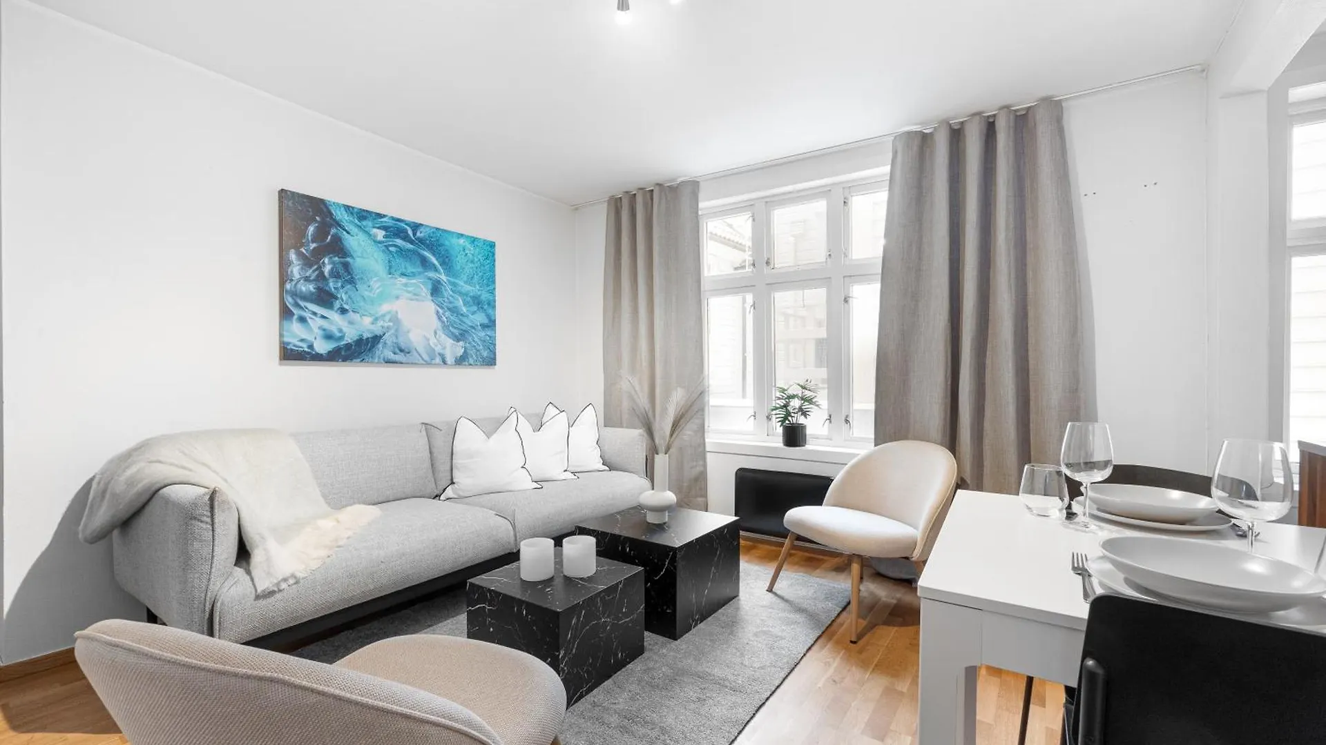 מלון דירות ברגן Homerentals Apartments - Behind Bryggen & Historic Cobblestone Streets - 2 Floor Renovated From February 2025