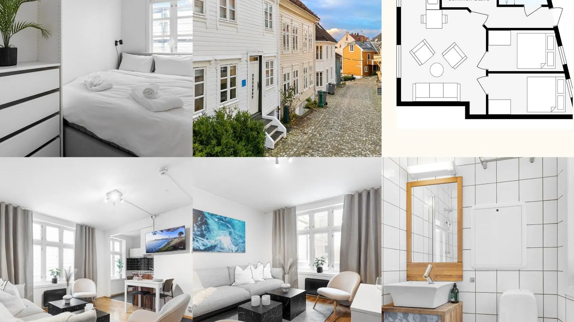 ברגן Homerentals Apartments - Behind Bryggen & Historic Cobblestone Streets - 2 Floor Renovated From February 2025 0*,  נורבגיה