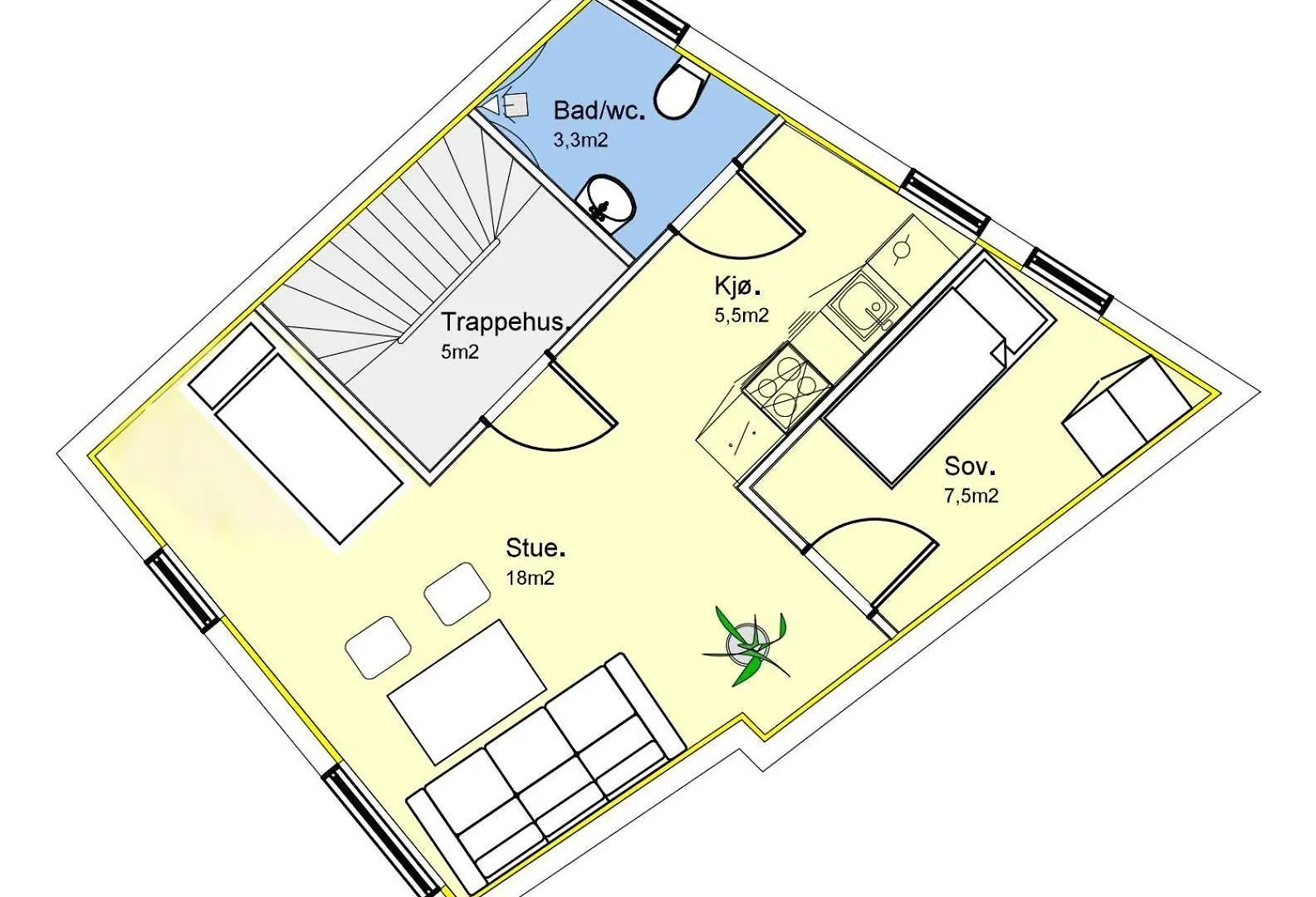 ברגן Homerentals Apartments - Behind Bryggen & Historic Cobblestone Streets - 2 Floor Renovated From February 2025 0*,  נורבגיה